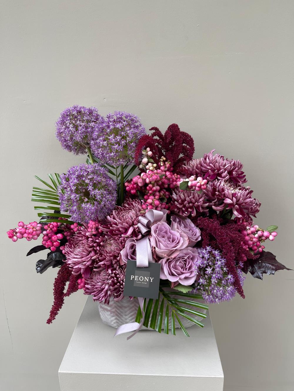 Purple Allium Arrangement